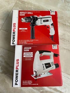 Drill and jigsaw