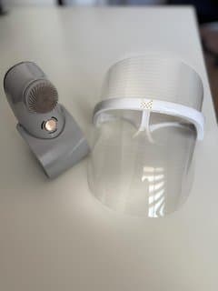 MAGNITONE: LED Face Mask and Cleansing Brush
