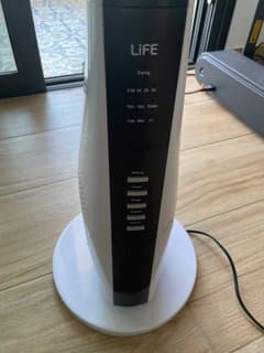 Floor fan with remote control