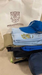 American Academy Primary School Uniform, set