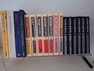 Books: Christy Lefteri, Ian McEwan, Sheila Hawkins, W. Somerset Maugham, Hermann Hesse, Goethe, Encho Sanyutei, Yasunari Kawabata, Agatha Christie