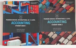 Accounting Pearson Edexcel AS/A Level Textbooks