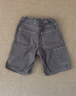 Kids' grey denim shorts H&M