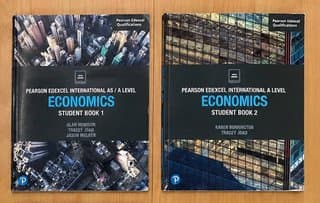 AS/A-level Textbooks Pearson Edexcel: Economics Student Book 1 & 2