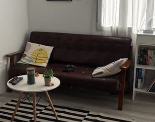 Sofa, faux leather