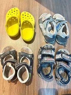 Children's shoes Geox, crocs, size 24