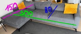 Sofa, 300cm