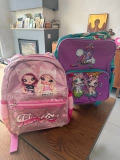 Two backpacks