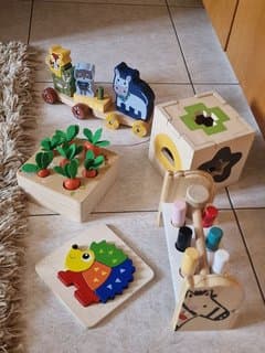Wooden toy set