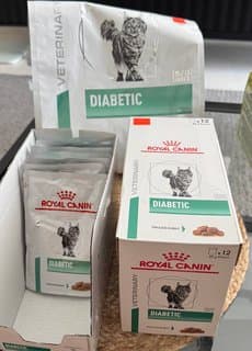 Royal Canin Diabetic Veterinary Diet (wet + dry food)