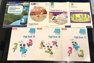 Set of textbooks for 3rd grade (American Academy)