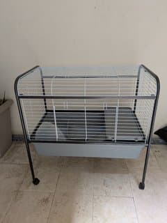 Large wheeled cage for guinea pigs/rabbits