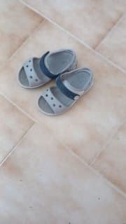 Crocs C5 blue, C6 grey