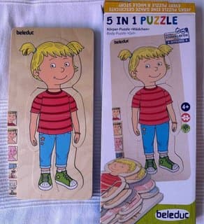 Jigsaw puzzles "Body structure"