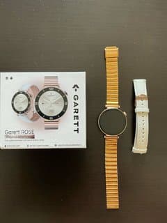 Electronic watch with 2 straps