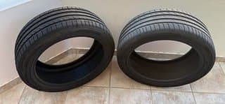 2 new R18 tires – Nexen & Tracmax 225/45 ZR18