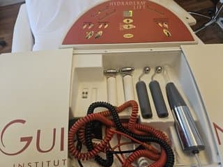 GUINOT device microcurrents, myostimulation, iontophoresis, d'arsonval