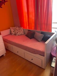 IKEA HEMNES day bed frame with 3 drawers